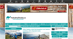 Desktop Screenshot of hedvabnastezka.cz